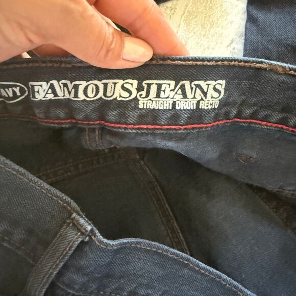 Old Navy & Banana Republic Blue‑Gray Men’s Straight Jeans Lot (Mix) Sz 36/30 - Picture 4 of 15